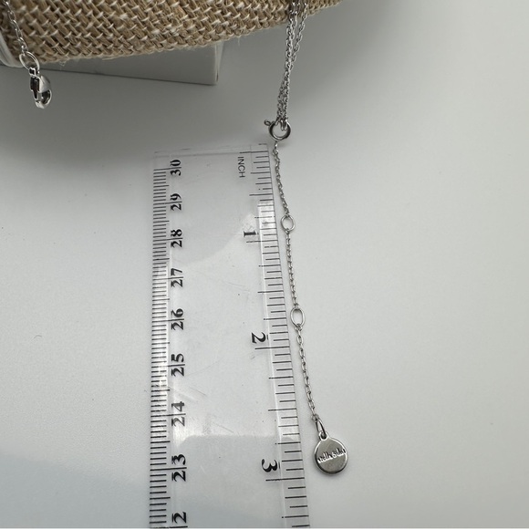 Stella & Dot Pave Chevron Silver tone Necklace with 3 Interchangeable Layers - Picture 6 of 16